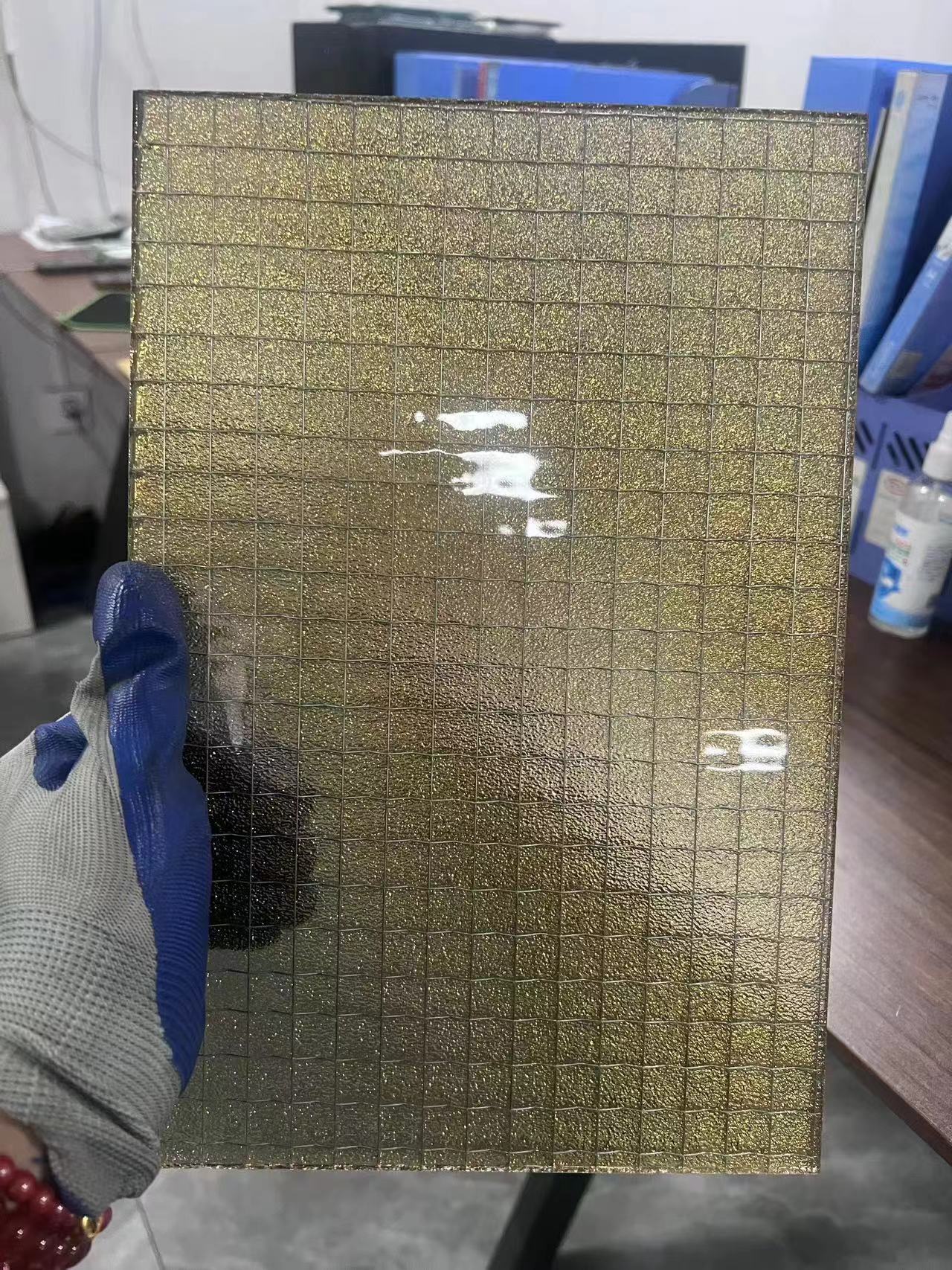 Clolored Wired Glass